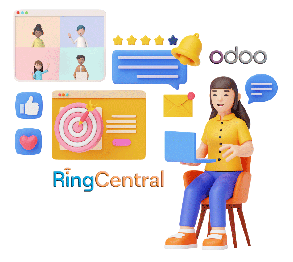 odoo ringcentral voip integration
