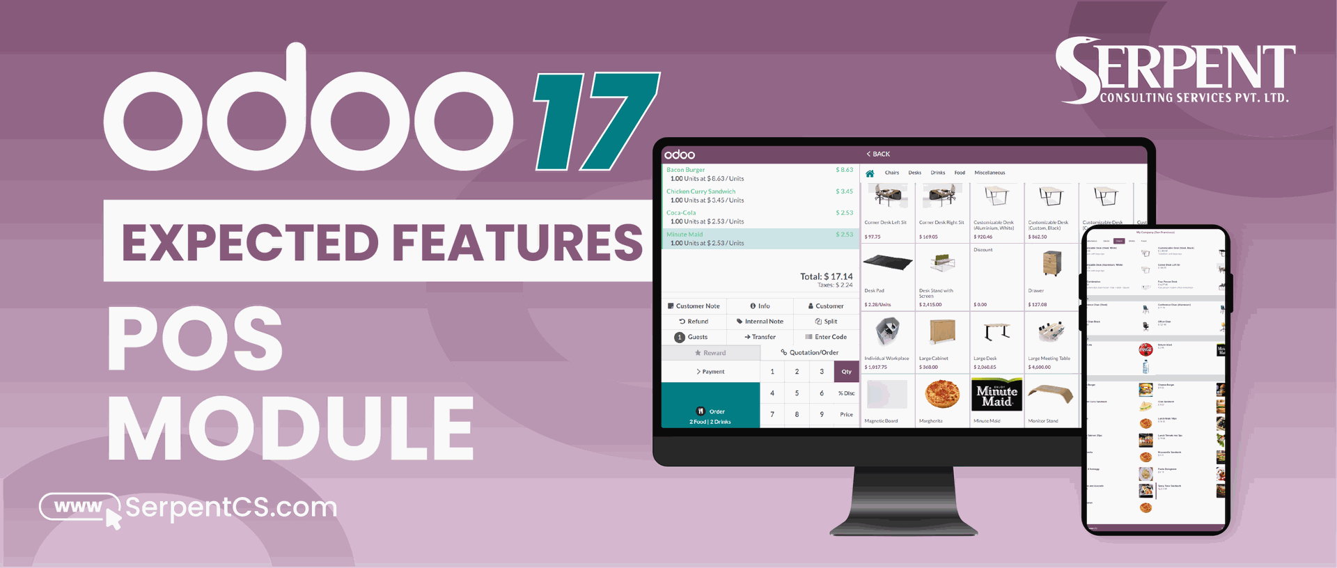 Odoo - Sample 1 for three columns